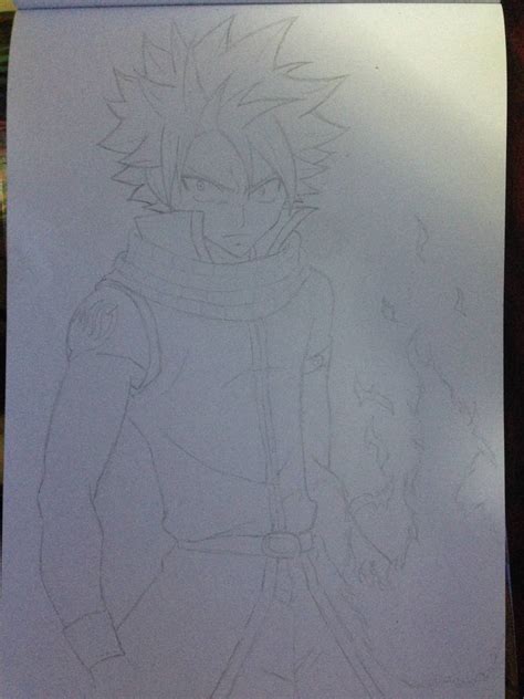 Natsu Dragneel Fired Up By Geminis14 On Deviantart