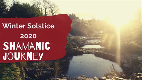 Winter Solstice 2020 Shamanic Journey Plant Spirit Healing Scotland