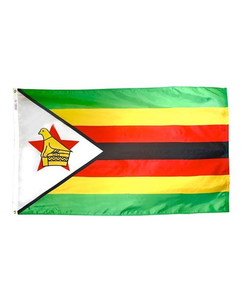 Zimbabwe Flag 3 X 5 Ft For Outdoor Use