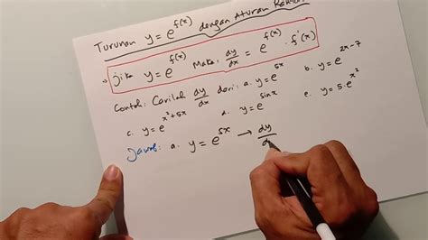 Turunan Fungsi Part 10 Turunan Fungsi Eksponensial Differentiation Of