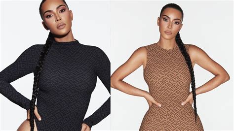 Kim Kardashians Skims X Fendi Collection Makes A Million A Minute Al