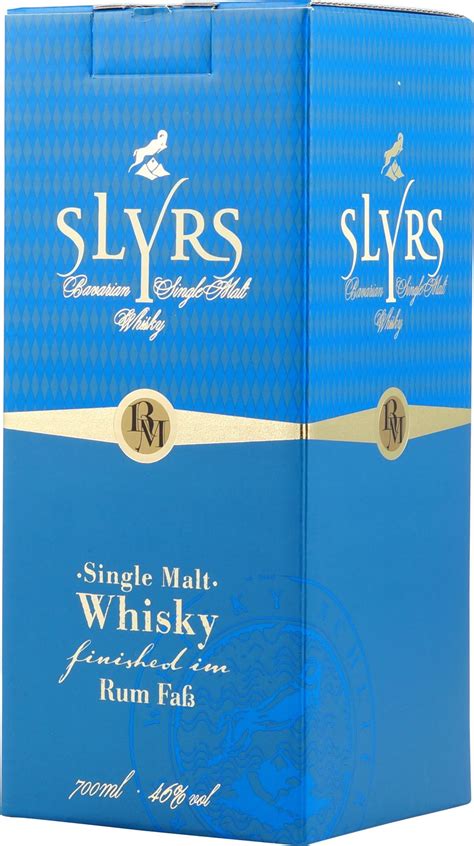 Slyrs Bavarian Single Malt Whisky Rum Finished Ml Vol