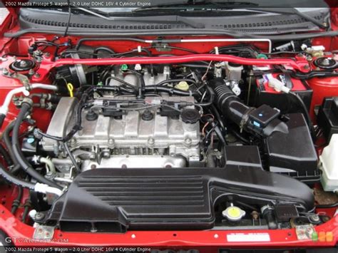 20 Liter Dohc 16v 4 Cylinder Engine For The 2002 Mazda Protege