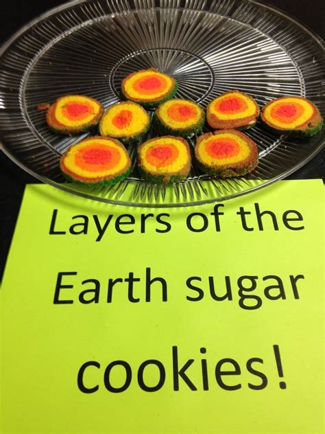 Earth Projects Cooking In The Classroom Earth Layers