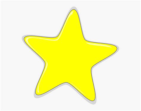 Yellow Star Clipart Yellow Star Blank Background Hd Png Download