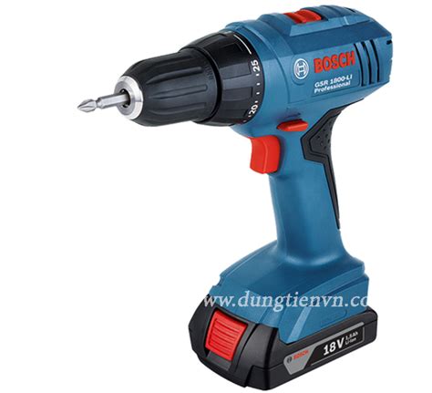 Bosch quality at affordable price! Cordless Drill/Driver GSR 180-LI