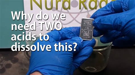 How Does Aqua Regia Dissolve Gold and Platinum? - YouTube