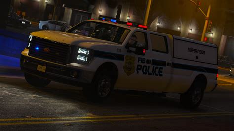 Fib Police Fibp Vehicle Pack Add On Lore Friendly Template