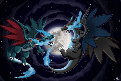 Mega Charizard X By AlouNea On DeviantArt