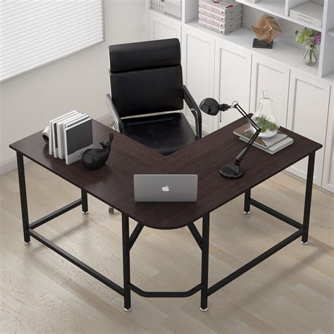 Elegant L Shaped Computer Desk 55 X 55 X 24 Home Office Corner Desk