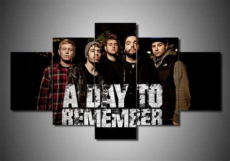 A Day To Remember 2 Music 5 Panel Canvas Art Wall Decor Canvas Storm