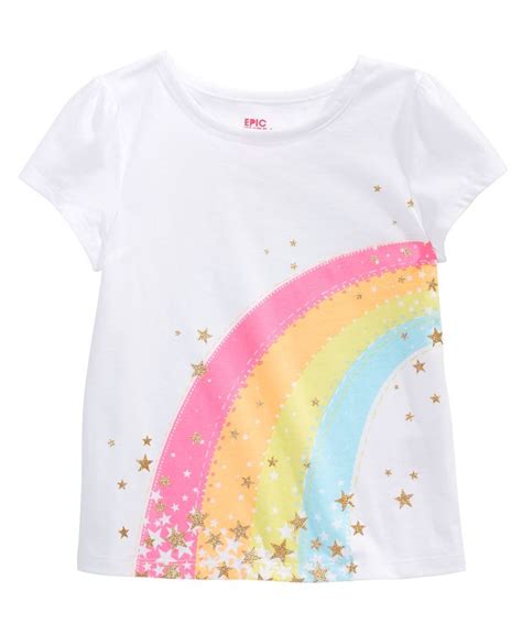 Epic Threads Toddler Girls Rainbow T Shirt Created For Macys
