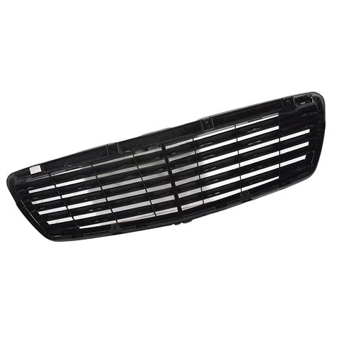 W211 Front Grille Grill S Glossy Black Automotive Replacement Grille