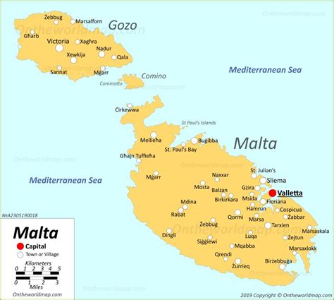 Malta Map Detailed Maps Of Malta