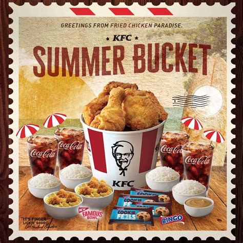 Bucket Kentucky Fried Chicken Menu Prices 5bc