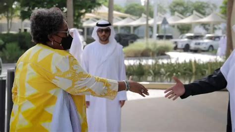 in celebration of the national day of barbados at expo 2020 dubai we welcomed her excellency