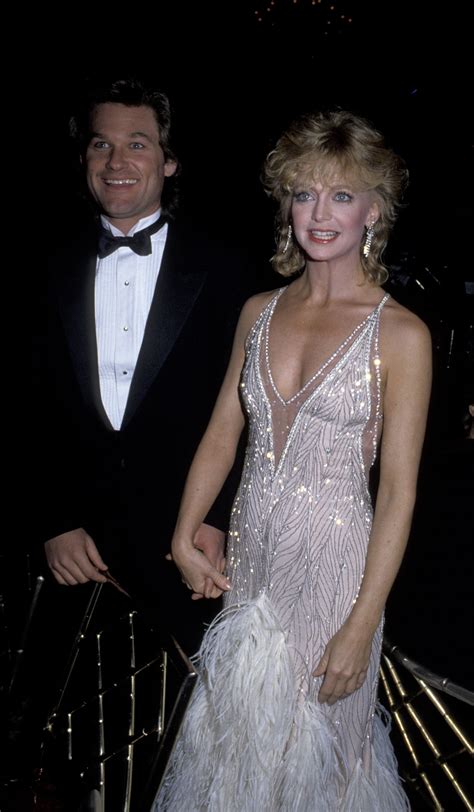 Kurt Russell And Goldie Hawn In 1985 Flashback To When These Famous