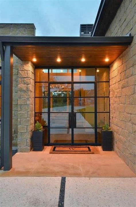 32 The Best Modern Front Entrance Exterior Design Ideas House Exterior House Entrance