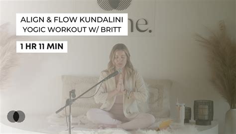 Replay Align And Flow Kundalini Yogic Workout On March 27 Intune