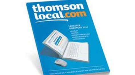 Thomson Local Directory Firm Goes Into Administration Bbc News