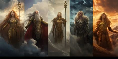 A Pantheon Of Power Key Gods And Goddesses In Norse Mythology Viking