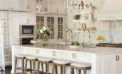 Calacatta Gold Extra Marble Cladded Kitchen Aria Stone Gallery