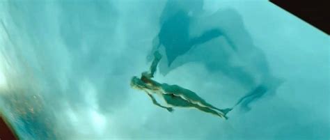 Isabel Lucas Nude In The Swimming Pool From Knight Of Cups Movie