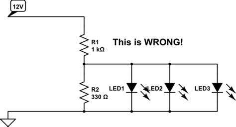 Im Trying To Use 3v Leds In A 12v Circuit In My Car
