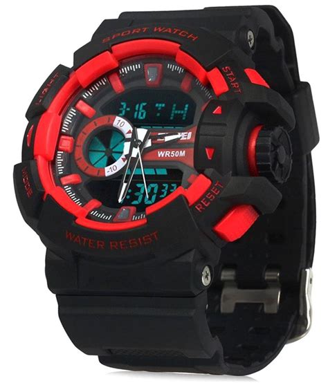 Skmei 1117 Red Watch Buy Skmei 1117 Red Watch Online At Best Prices