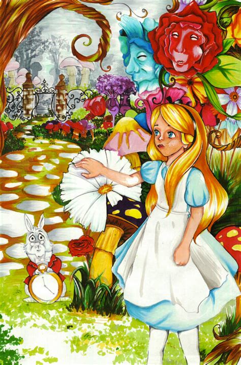 Alice In The Wonderland Illustration By Kokosasih On Deviantart
