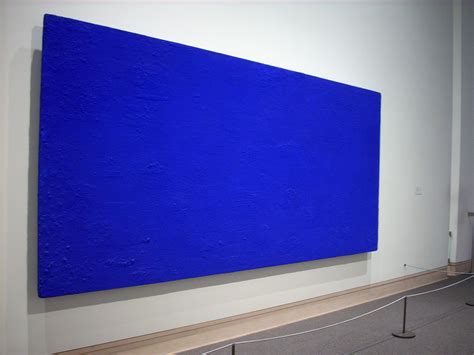 Bleu Klein Blue Inspiration Yves Klein Blue Modern Canvas Art