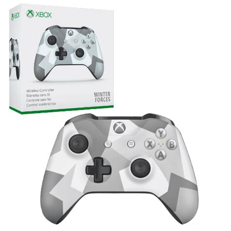 Xbox One S Wireless Controller Winter Forces Video Game Depot