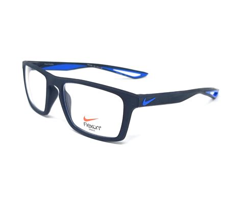 Nike Nike Eyeglasses 4280 016 Black Photo Blue Rectangle Mens 53x17x140