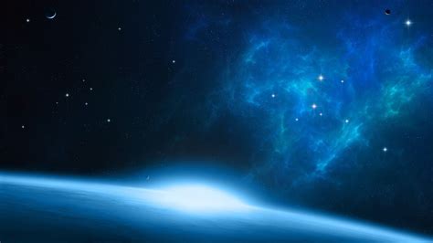 Blue Space Wallpaper ·① Download Free Amazing Wallpapers