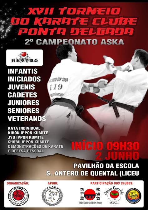 Dfa Desporto E Formação Açores Xvii Torneio Karate Clube De Ponta Delgada Realiza Se No