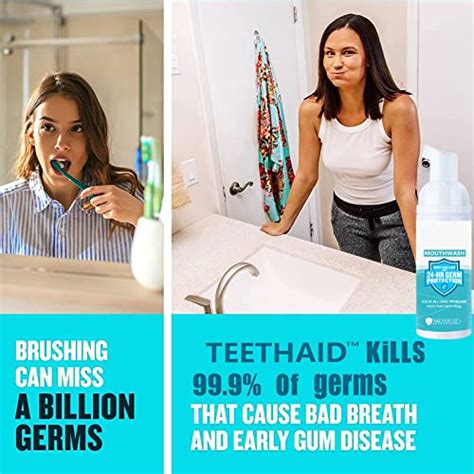 teethaid mouthwash teethaid mouthwash whitening toothpaste foam 2023 calculus removal teeth