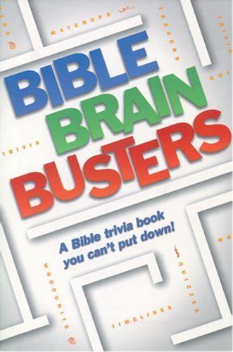 Bible Brain Teasers Trivia By Unknown Abebooks