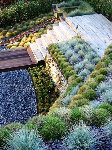From cheap edging to patio bliss, there's an inexpensive option for everyone. 20 Sloped Backyard Design Ideas