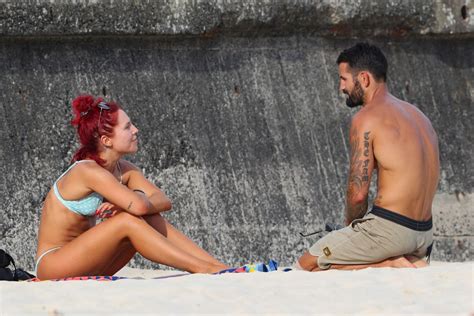SHARNA BURGESS In Bikini At Bondi Beach HawtCelebs