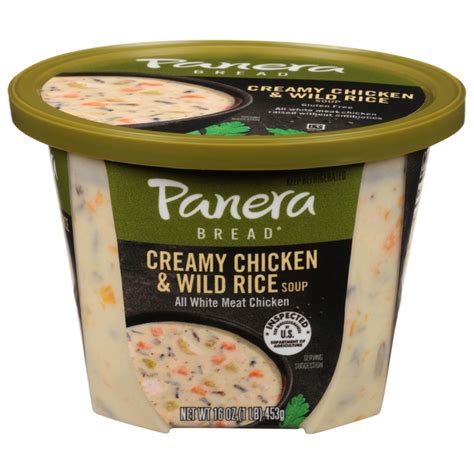 Save On Panera Bread Creamy Chicken Wild Rice Soup Order Online