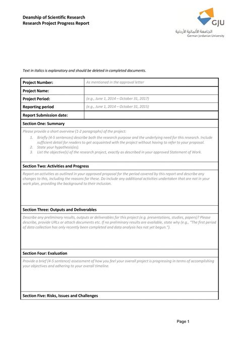 11 Practical Project Status Report Templates Word Excel Templates Vrogue