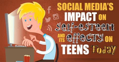Social Medias Impact On Teens Today Infographic