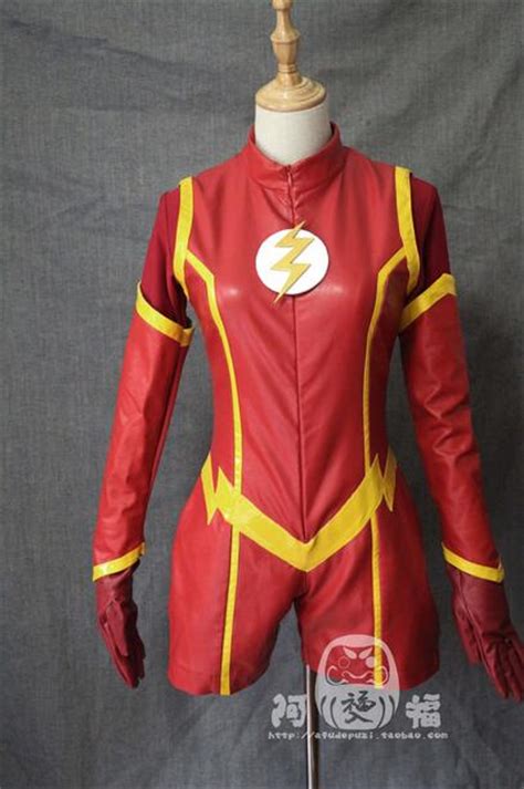 Popular Female Flash Costume Buy Cheap Female Flash Costume Lots From