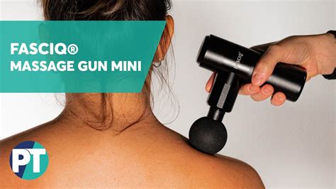 Fasciq Massage Gun Mini Physiotape Youtube