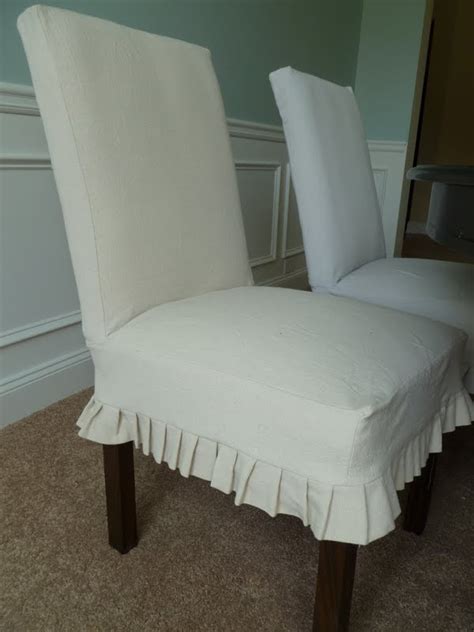 Shop for parson chair covers at bed bath & beyond. Only From Scratch: Slipcovered Parsons Chairs for the ...