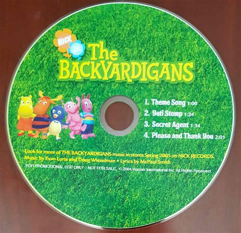 Nick Jr The Backyardigans Music Cd Promotional Free Download Borrow