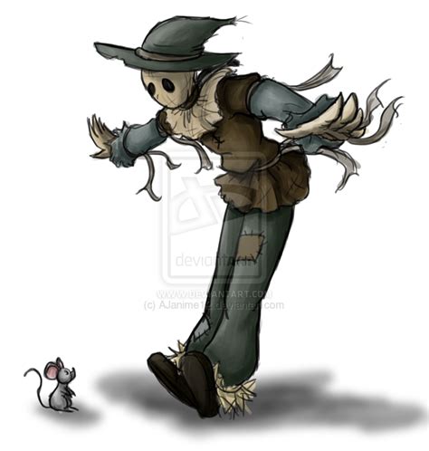 Scared Scarecrow By Ajanime12 On Deviantart Scarecrow Character