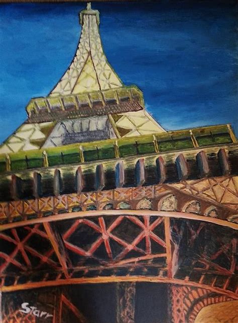 Eiffel Tower Dreaming By Irving Starr Eiffel Tower Painting Eiffel
