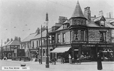 Corner Of Westoe Road And Dean Road North Shields Local History