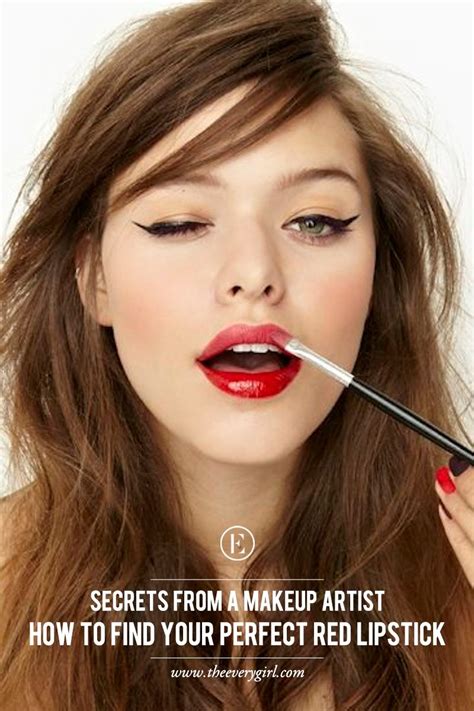 secrets from a makeup artist how to find your perfect red lipstick theeverygirl lipstick